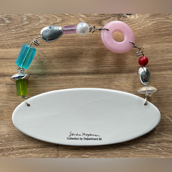 EUC Sandra Magsamen DEPT 56 Ceramic Wall Decor For a Coffee Lover Friends - Picture 2 of 4